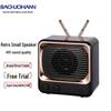Bach Johann DW02 Retro TV Bluetooth Speaker CN Plug (adapter Included)
