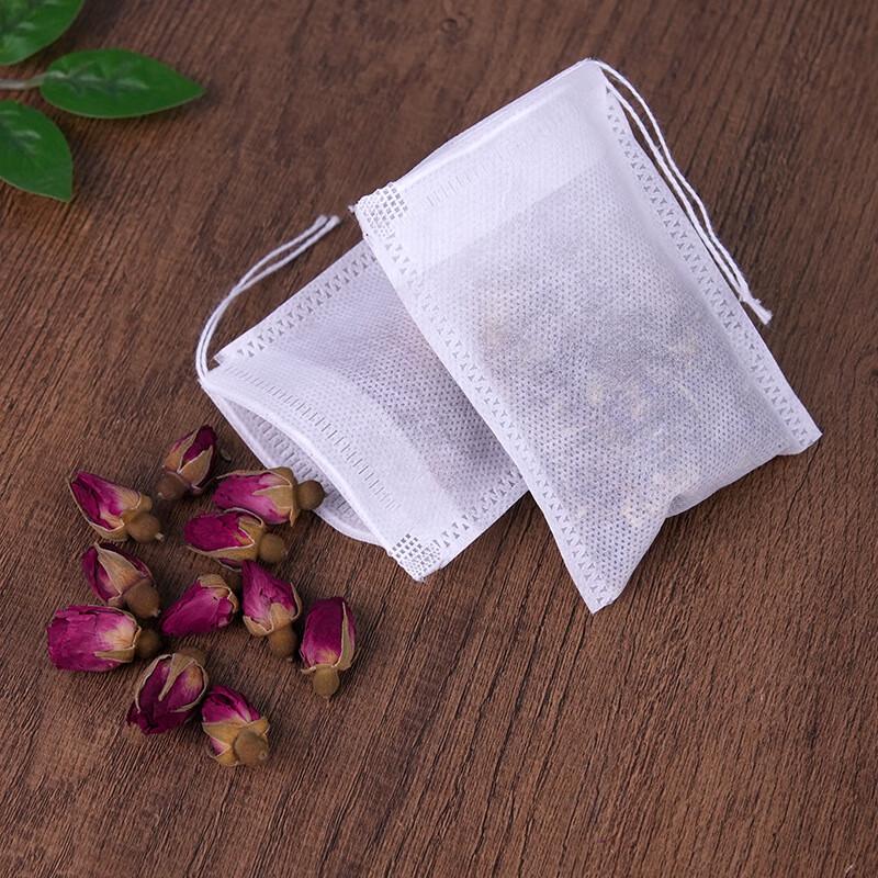 ZISIZ Non-woven Drawstring Tea Filter Bags