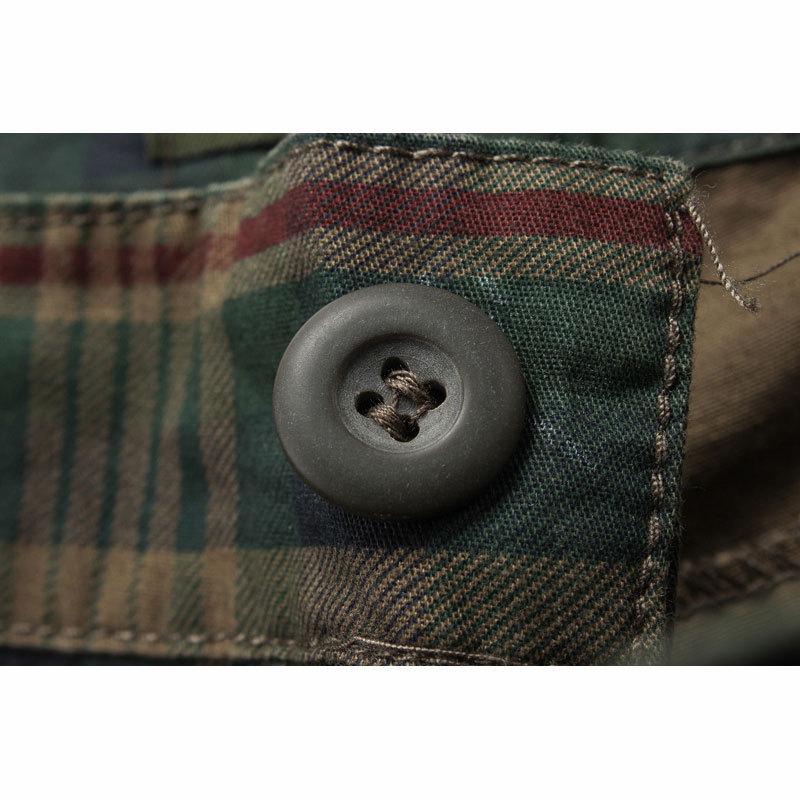 Summer Men's Loose Fit Sports Shorts Casual Thin Plaid Cargo Pants Pocketed Baggy Outdoor No Belt