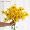 5 Köpfe Künstliche Blume Kamille Simulation kleine Gänseblümchen Hochzeit Zuhause Festival Vase DIY Fotografie Dekoration Requisiten Tisch