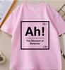 Project Hail Mary Ah Tshirt For Unisex Unisex Eleunisext Of Surprise Tshirts Chemistry Joke Tee Unisex High Quality Short Sleeve Tee