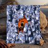 1PC Bear And Blue Critter Adventure Flannel Blanket Gift, Suitable for Both Men And Women, Soft Ideal for Beds And Sofa, Birthday Or Christmas Gift
