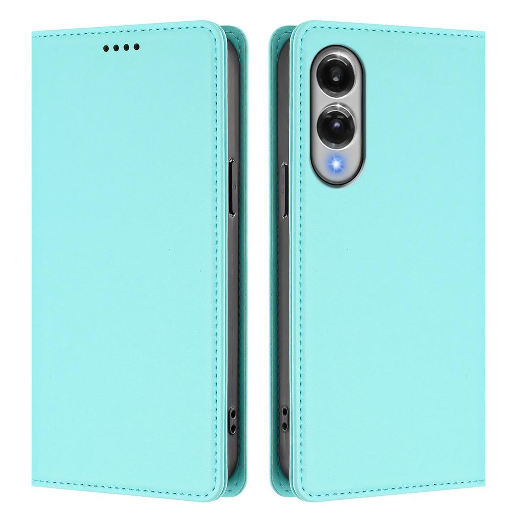 For Samsung Galaxy S25 Edge Leather Wallet Case Magnetic Closure RFID Blocking Phone Cover