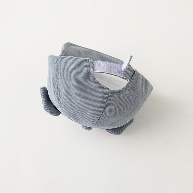 Cute Animal Baby Baseball Hat Cartoon Dinosaur Rabbit Infant Peaked Cap Solid Color Kawaii Soft Brim Kids Sun Hats