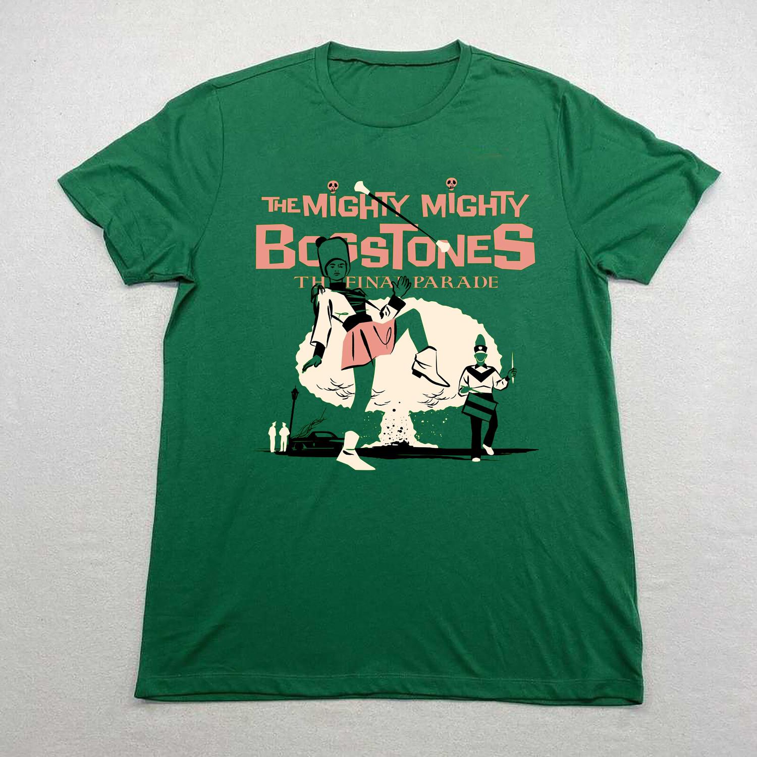The Mighty Mighty BossToneS THE FINAL PARADE Green All Size T-Shirt AC2276 S