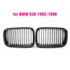 BLACK E36 Grille ABS Front Replacement Hood Kidney Grill For BMW E36 1997 1998 1999  for BMW  318i 323i 325i 320i 328i