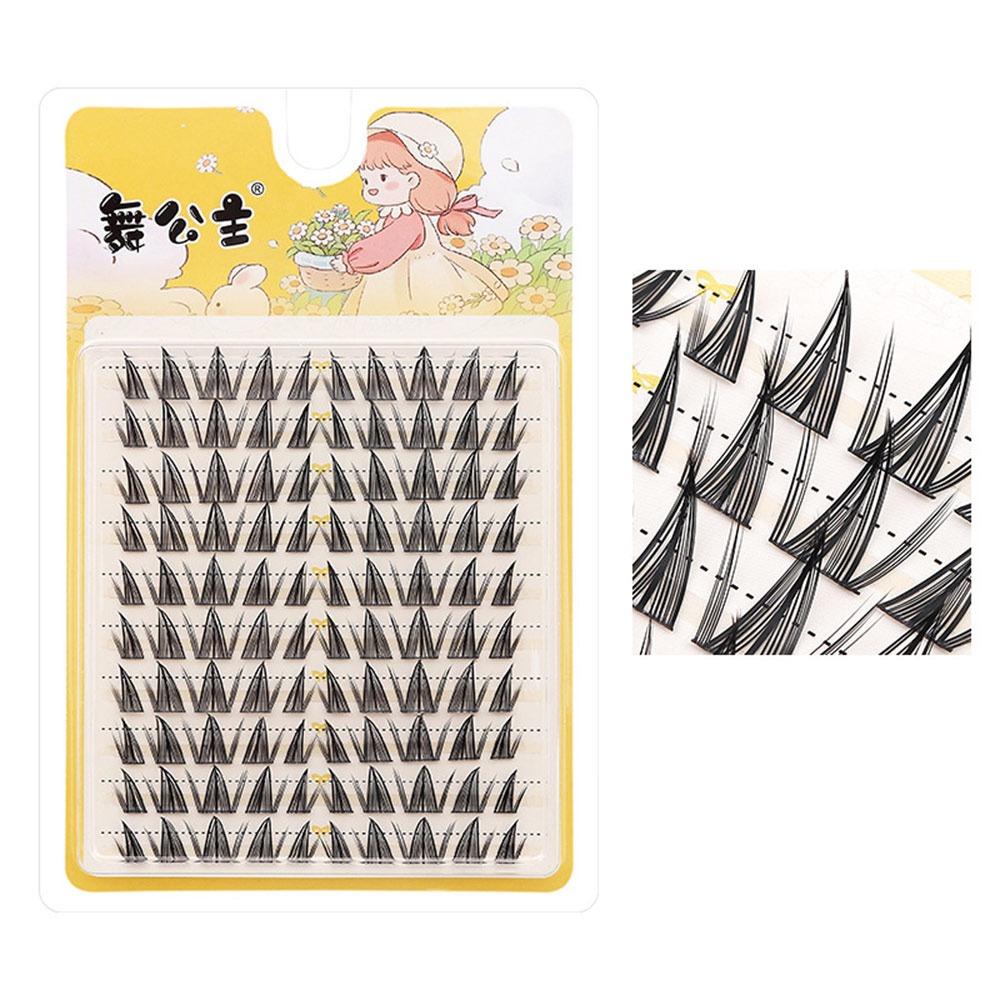 Wispy Manga Eyelash Clusters Natural Anime Individual Lashes 60/100Pcs Fairy Lash Clusters