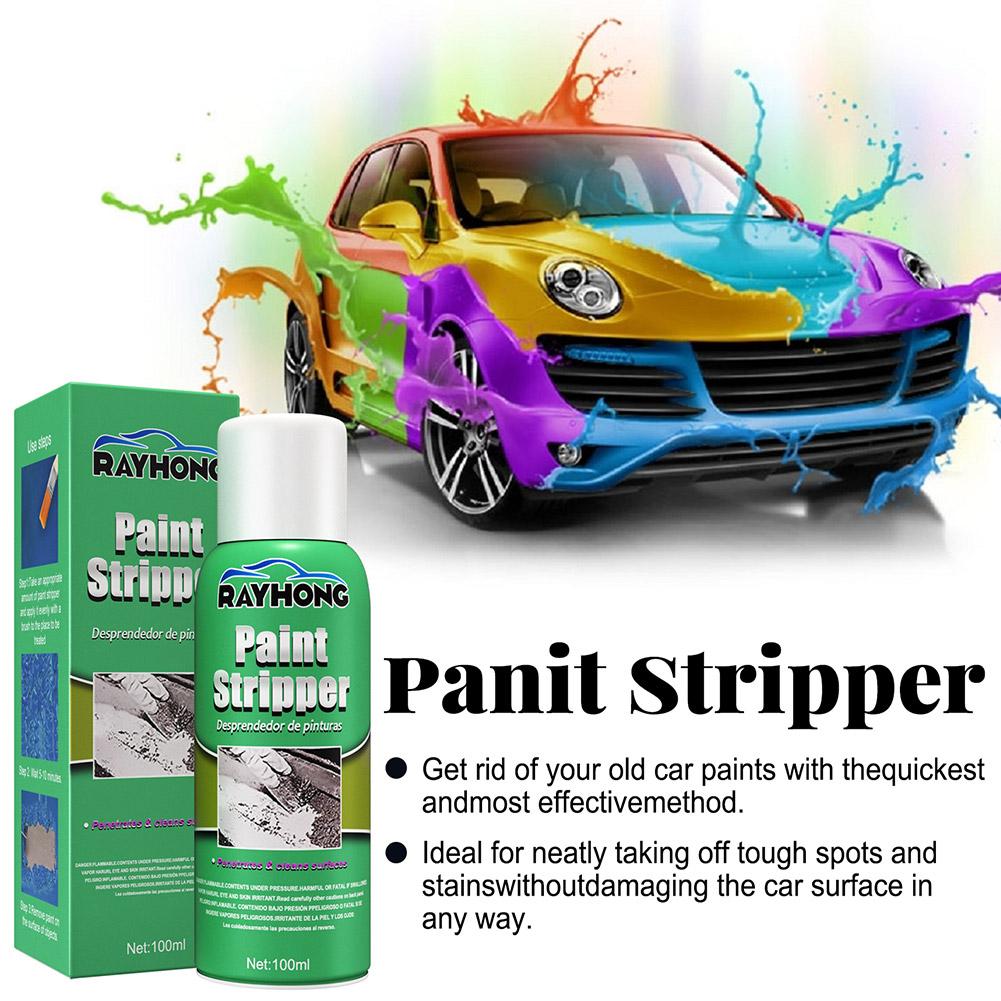 Metal Paint Remover Car Paint Strippers Paint Removers Spray For Auto Wall Marine Paint Graffiti Correction With Brush 100ml