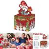 Holiday Decor Red Money Box For Christmas Party Celebrations And Festive Events