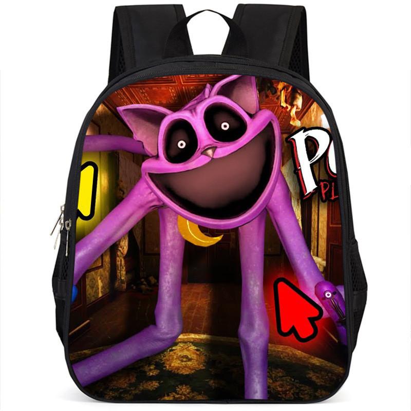 Adorable Catnap Poppy Playtime Backpack For Kids And Students Oxford Fabric