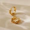 Micro Paved Zircon Ear Buckles Women Classic Fashion Versatile Ol Earrings Jewelry