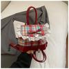 Cute Polka Dot Lace Backpack Bag Women's Autumn New Trend Fashion Bow Bucket Bag Small Backpack