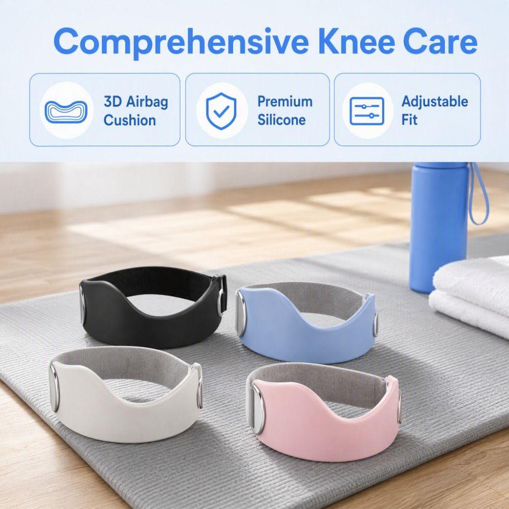 Breathable Sports Knee Pad Adjustable Knee Brace Patella Belt Knee Strap Badminton