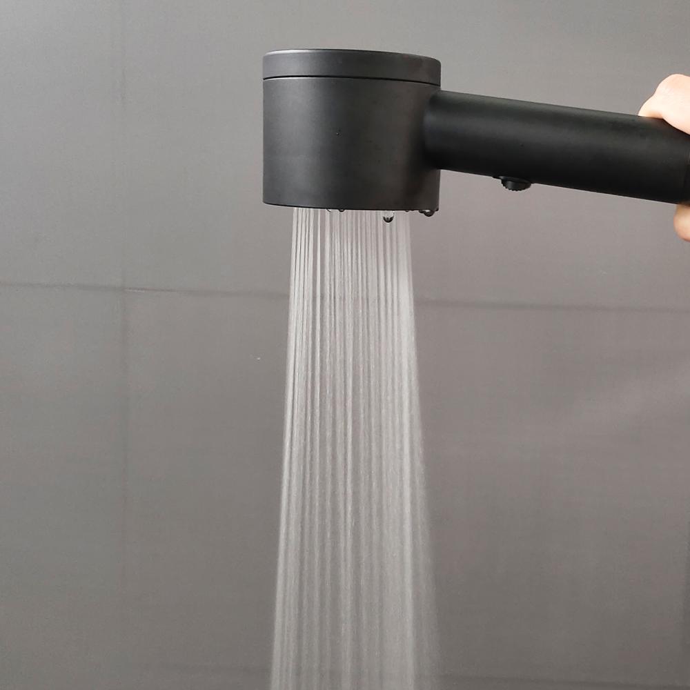 Großer Durchfluss Regen Duschkopf Silber Filter Multifunktionaler Hochdruck Wassersparender Duschhahn Badezimmer Zubehör