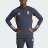 Adidas Striped Color Block Long Sleeve Soccer Jersey 23 Season Real Madrid Men Jersey Legendary-Ink-Blue IB0873