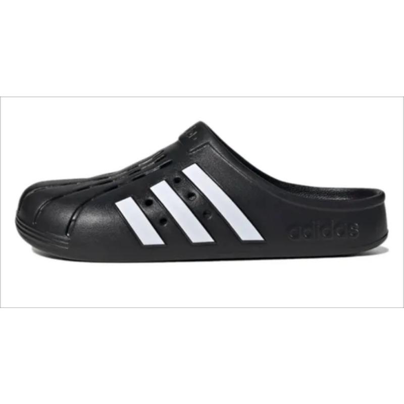 Adidas Adilette Clogs Slippers GZ5886 Unisex Black White EU 40.5 чёрный
