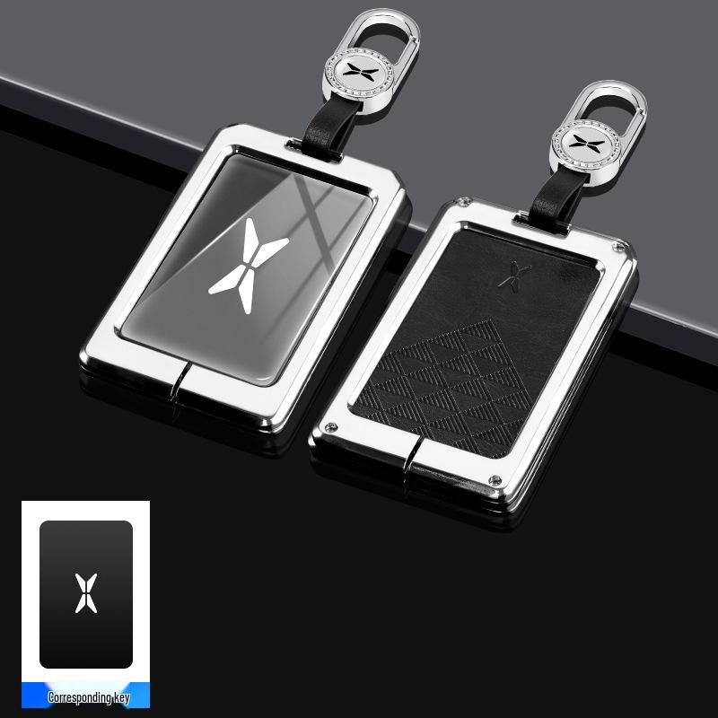 Xpeng Car Key Case for Models G3i, P7i, P5, G9, G3i, G6 - Protective Shell & Buckle