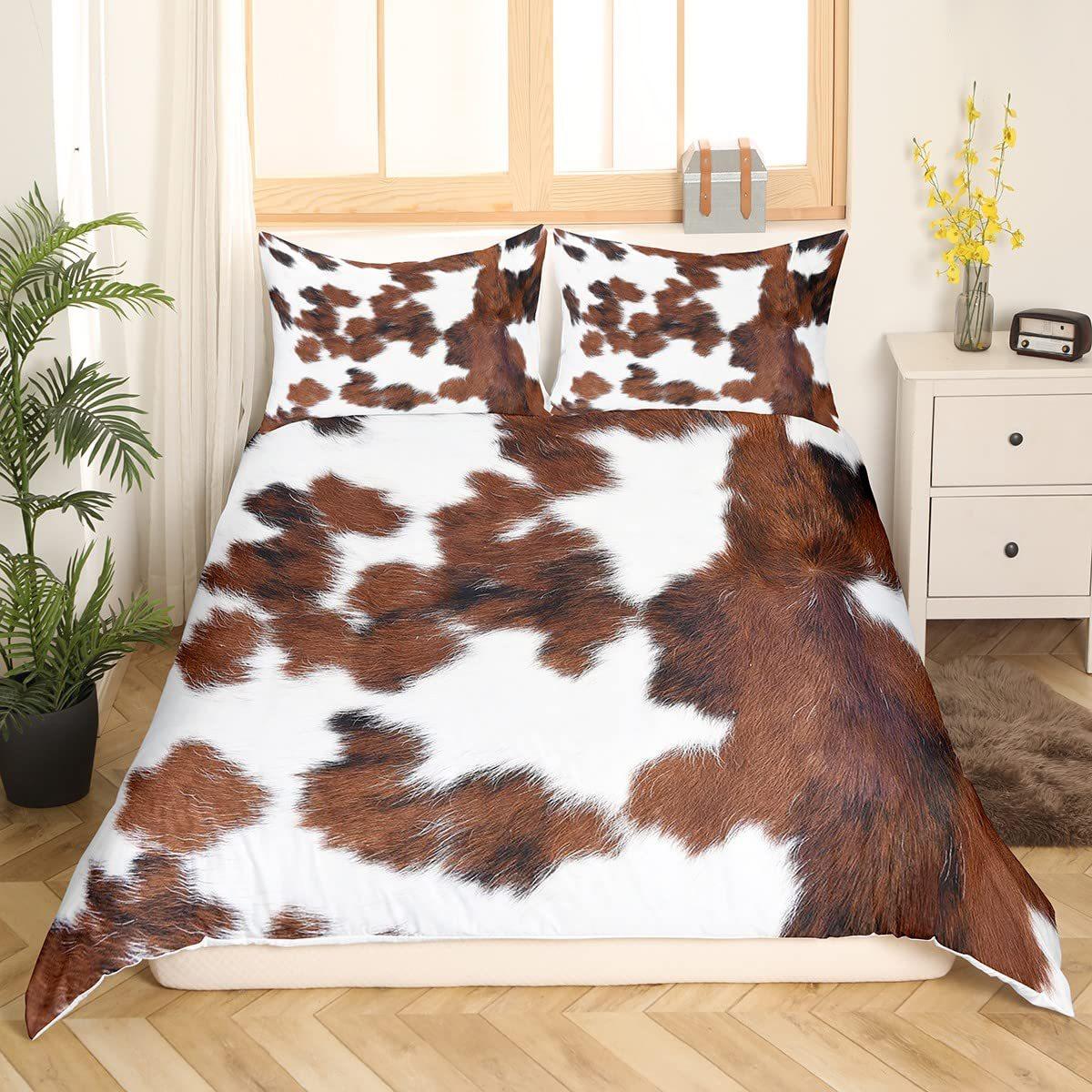 Colorful Gradient Down Comforter Set Bedding Set 3-piece Comforter Cover Set 135*200cm