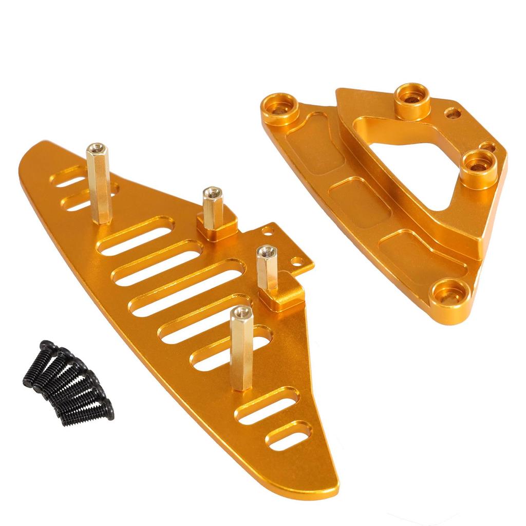 Meijiaxin Remote Control Car Metal Front Body Post & Bumper 1/14 Scale (14301-14303)