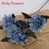 Simulated Plants Dahlia Wedding Hotel Restaurant Desktop Decoration Props