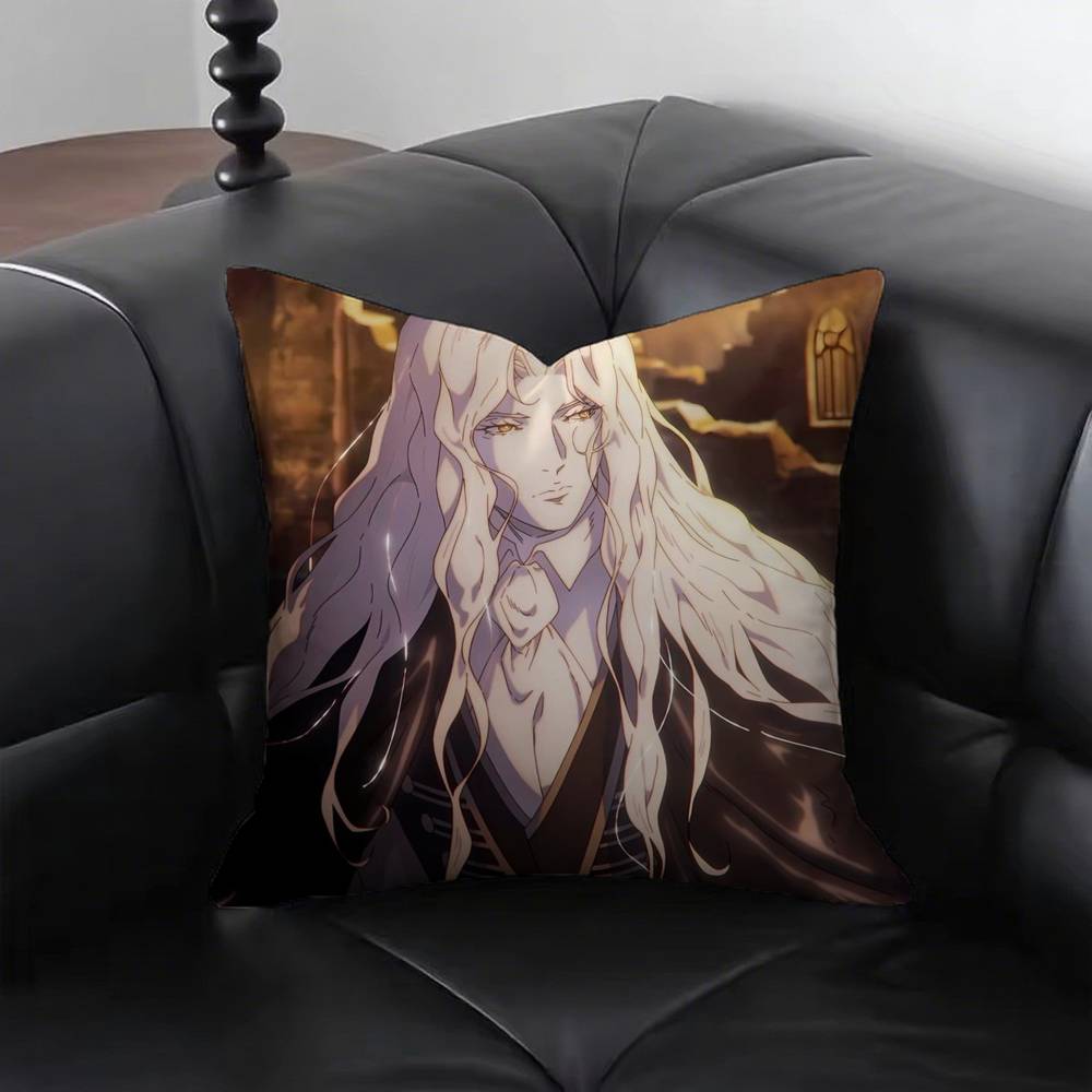 Castlevania Pillow Case Square Bedroom Sofa Leisure Comfort Cushion Car Living Room Home Decoration