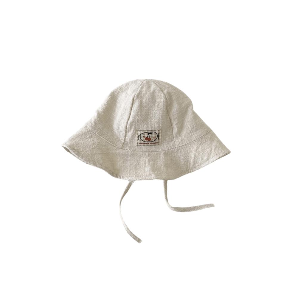 Solid Color Baby Sun Hat Thin Bucket Hat Cute Kids Sun Cap Summer белый