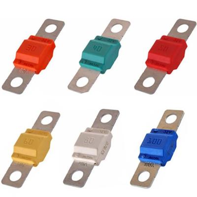 30A -100A Strip Link Fuse Plug-in Type Fork Bolt Fuse Durable Multiple Color Strip Link Fuse High Quality Electrical Supplies