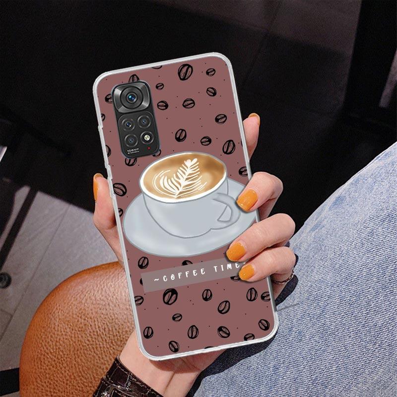 Coffee Wine Cup Phone Case For Xiaomi Redmi Note 15 14 13 12S 12 11 Pro Plus 14S 11S 11E 10 10S 11T 5G Personalized Cover Redmi