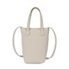 Korean-Style Small Lychee Texture Crossbody Bucket Bag, 2026 New Versatile Lightweight Shoulder Handbag for Women.