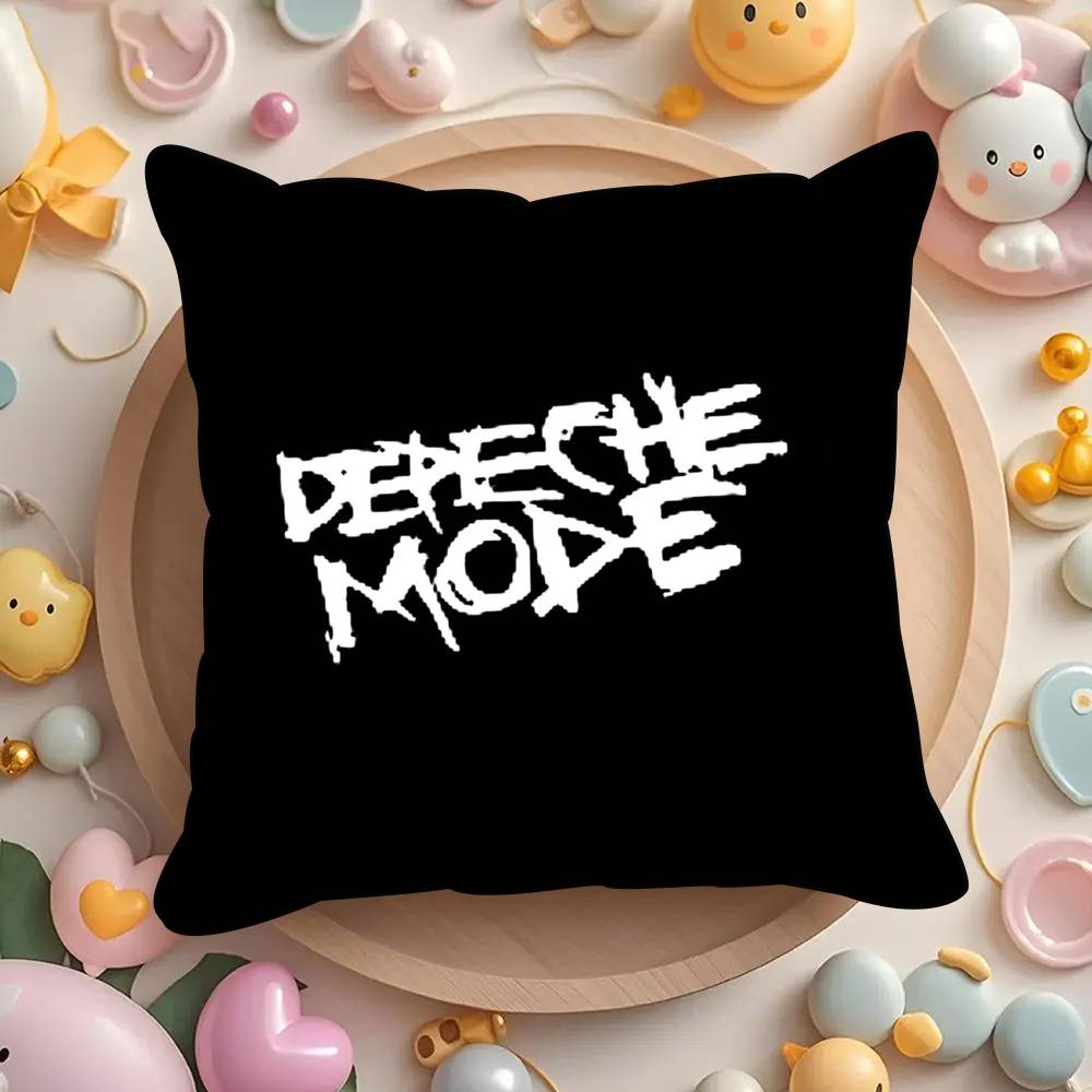 Band D-depeches black Mode  Pillowcases cushion covers living room sofas home decor gifts