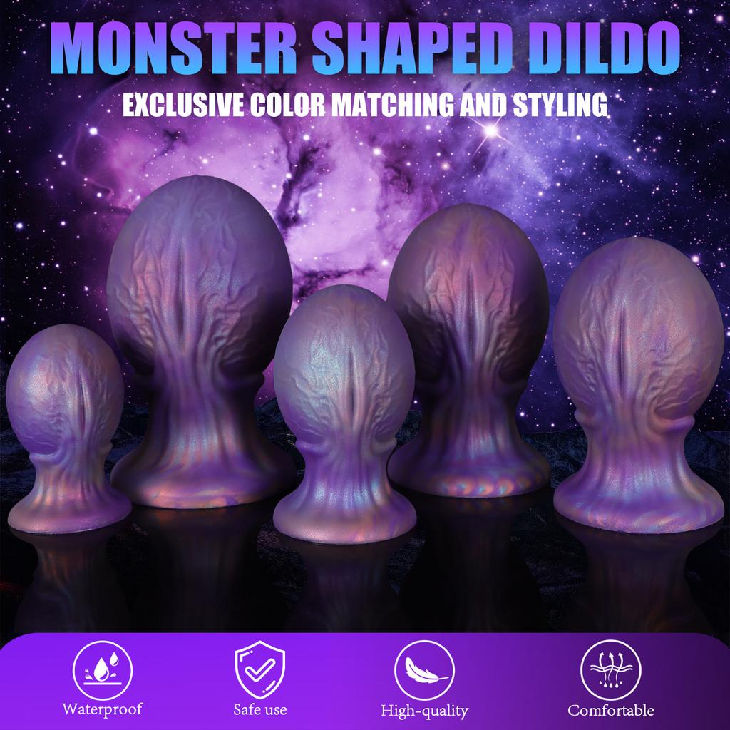 Silicone Dragon Egg Anal Stopper Outdoor Gay Large Anal Stopper Backyard Toy SM Supplies Female Masturbator Adult Supplies