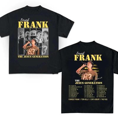 Forrest Frank Tour Concert 2026 2 Sided T-Shirt