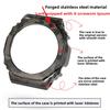 GA-2100 Cinturino in Gomma Custodia Mimetica Per Casio Ga-b2100 Ga2100 Ga2110 GM2100 Uomo Lunetta Metallica Accessori Cinturino Orologio Sportivo