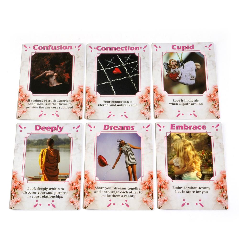 Soul Connections When Two Hearts Meet Love Oracle Cards 52 Fortune Telling Cards