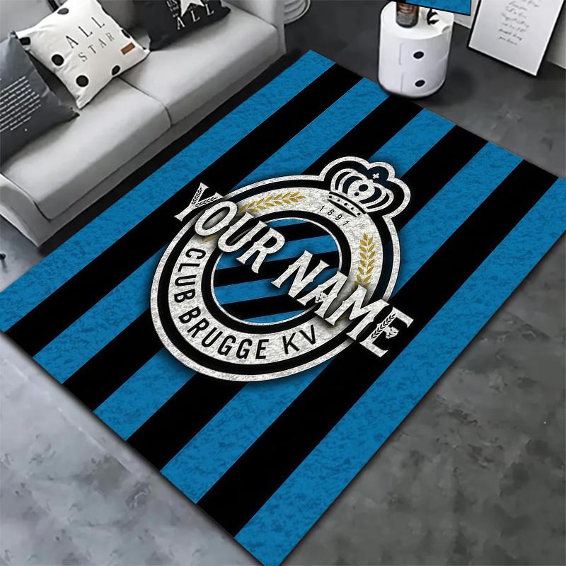 Club Brugge Kv Custom Name Carpet Rug For Living Room Bedroom Home Sofa Decoration Kids Play Nonslip Floor Mat