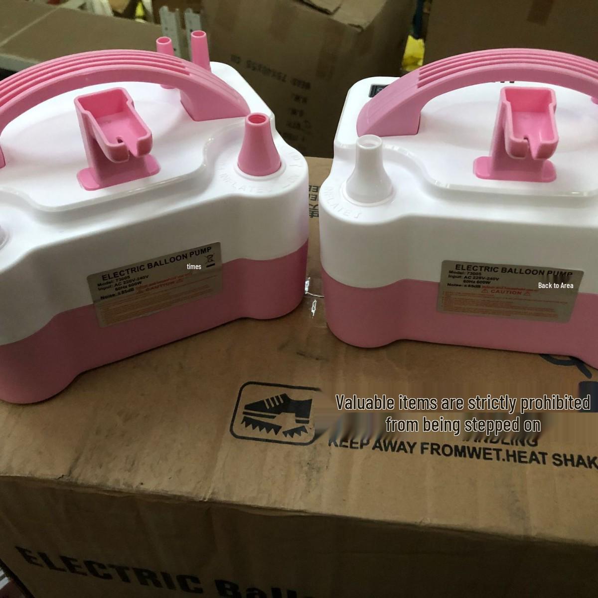 Timed Three-Speed Electric Balloon Inflator Pump
