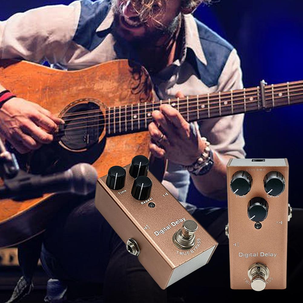 Electric Guitar Effects Pedal Vintage Phase/Analog Chorus/Digital Delay Tremolo/Analog Delay for Electric Guitars