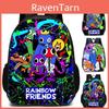Colorful Roblox Rainbow Friends School Backpack With Breathable Nylon Material