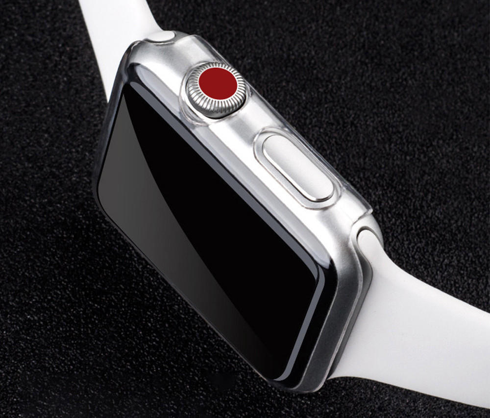 

Ультра-тонкий прозрачный ПК жесткий корпус крышка для Apple Watch Series 3 42mm