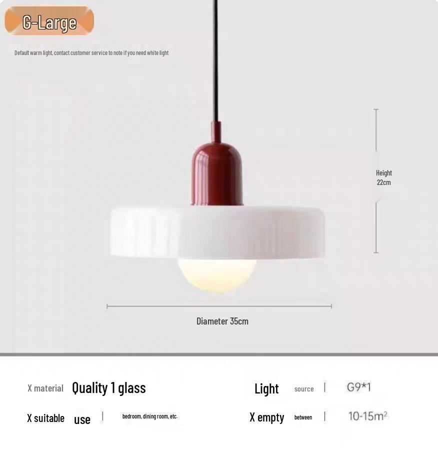 Vintage Memphis Green Glass Pendant Lamp - Modern Bauhaus Bedside Chandelier