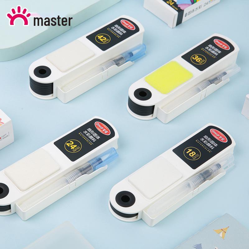 Mastering Solid Watercolors: Hand-Painted Washable Art for Kids and Students