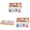 Wooden Childrens Toy With Little Rabbits Dress Up Puzzle For Learning And Play
