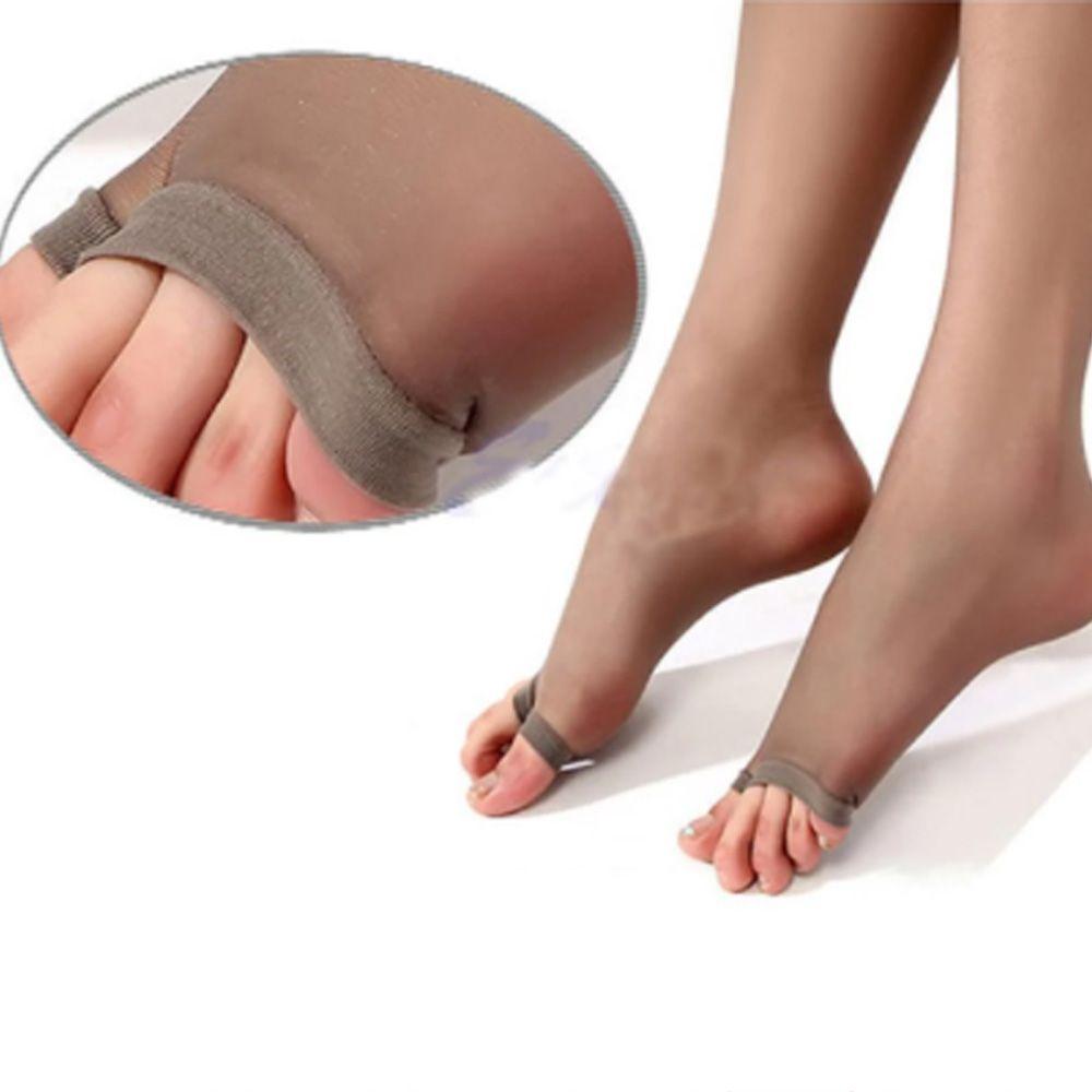 Elastic Thigh Sheer Tight Stocking Tights Open Toe Sheer Leggings Ultra-Thin Pantyhose Stockings