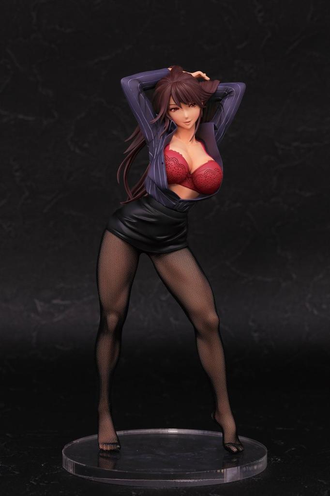 Working Ripe Kurosawa Otome Scale PVC Painted Complete Figure Woman's Sweat 1/6