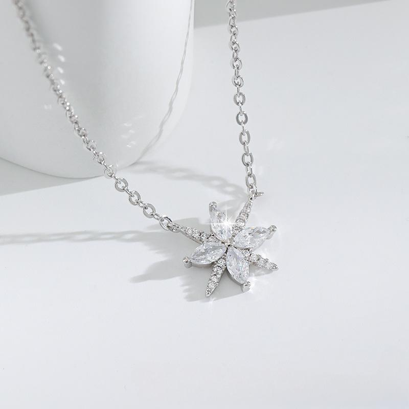 

Асимметричное однометровое ожерелье, оригинальный дизайн, изысканный стиль, четыре листа травы, крест X, буква метеора, шестиконечная звезда, ожерелье