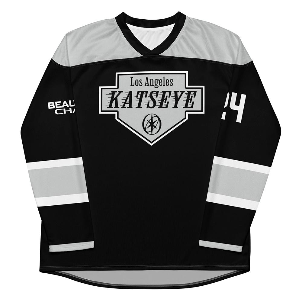 

Korean Girls Band KATSEYE Hockey Jersey Long Sleeve Tshirt Unisex Streetwear Casual 3D Printing Design T Shirt XXS