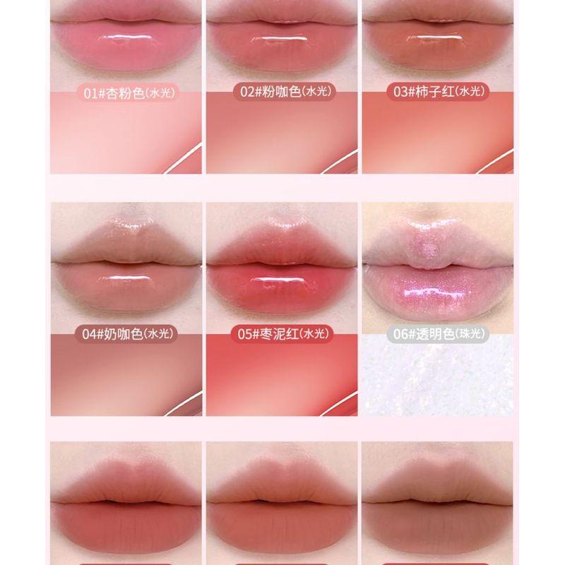 GELLA'S - Dualeffect Lip & Cheek Blush Palette - S01#Latte