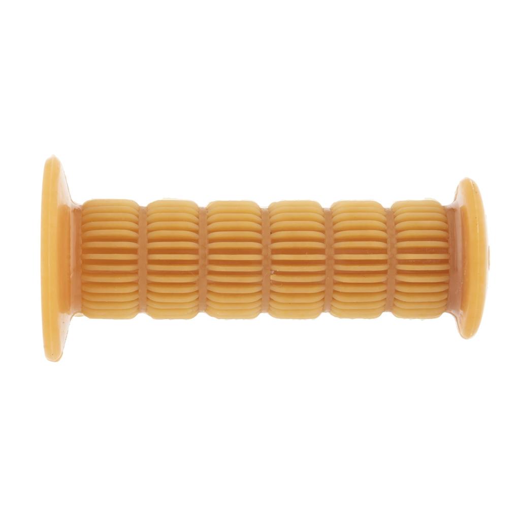 Kijima Motorcycle Parts Grips Type Rubber 124mm Type General Purpose Raw Rubber DT-1 22.2mm Non-penetrating 201-493