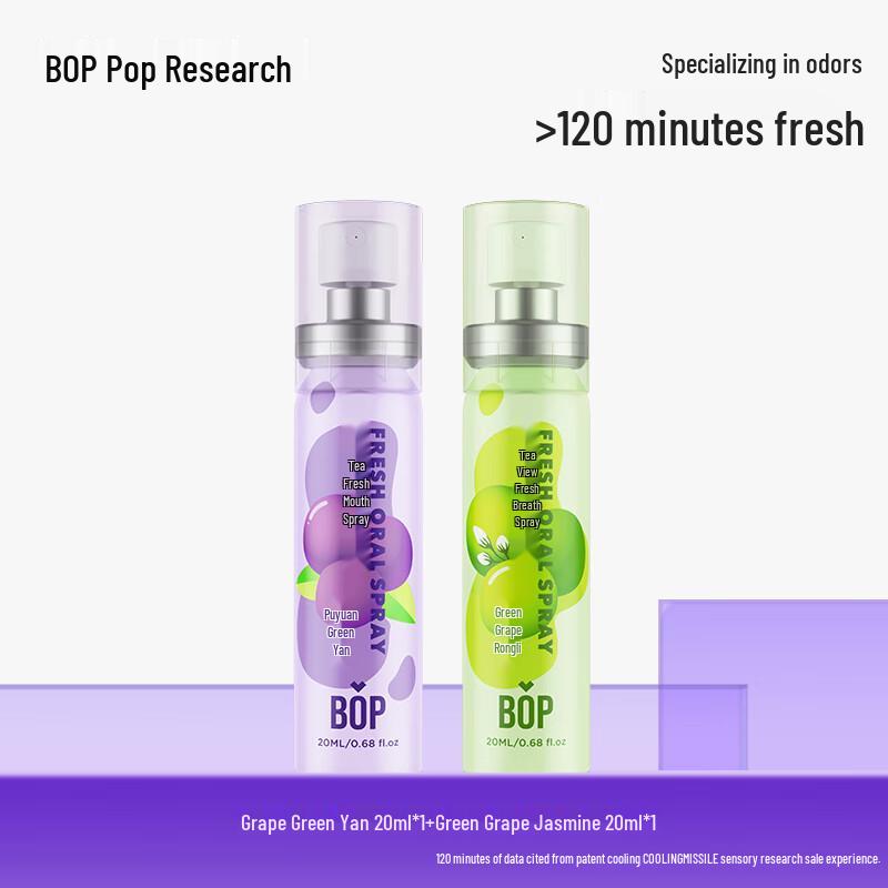Bopu Fresh Breath Mouth Spray Duo Pack