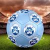 Sonderjyske FC Soccer Ball, Colorful, Suitable for All Ages, Machine-stitched, PVC Material, Competition Grade, Durable and High Bounce